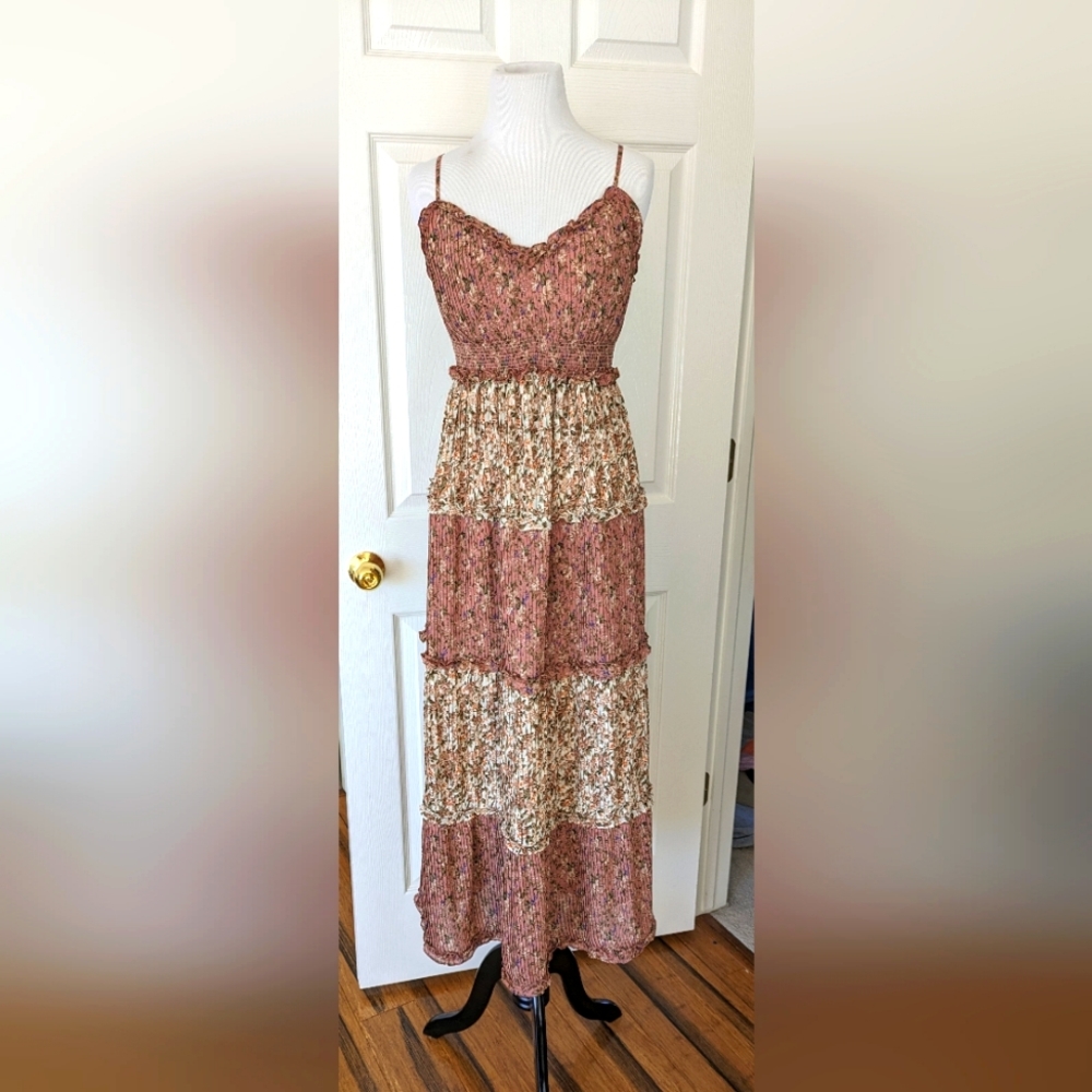 Show Me Your MuMu Emira Maxi Dress Floral Print (Small)